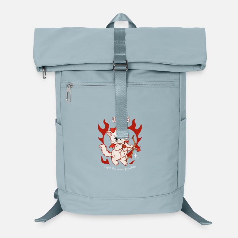 Aries Feuerkätzchen Bogenschütze Laptop-Rucksack 