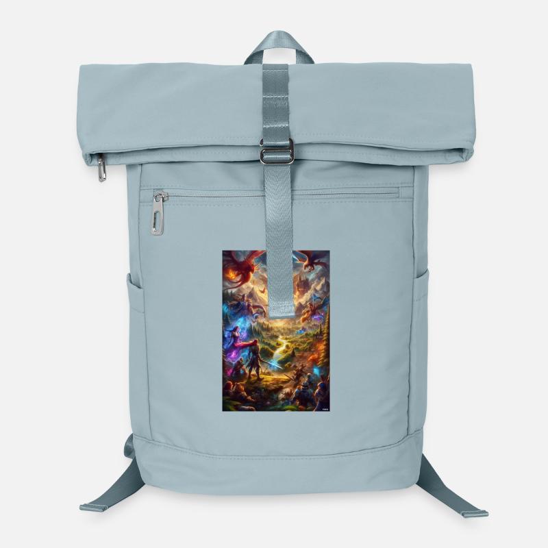 Dragonfront Realms Battle Laptop Backpack