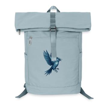 Geometric Bluebird - Laptop Backpack - ice blue - Front