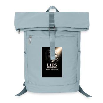 Lies don't age well in the light of day - Laptop Backpack - ice blue - Front