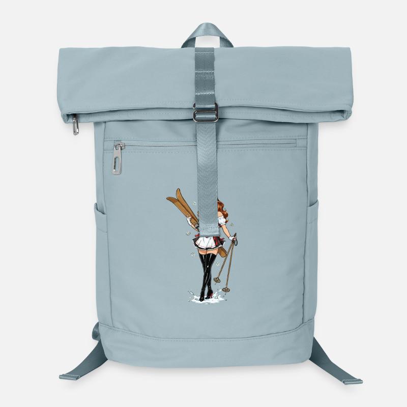 Dirndl-Ski-Pinup Laptop-Rucksack 