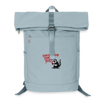 Raccoon Blues - Laptop-Rucksack  - Eisblau - Vorne