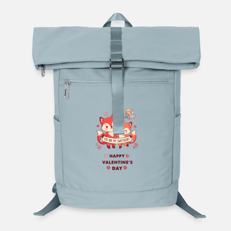 Renards complices de Saint-Valentin Sac à dos ordinateur