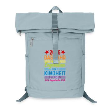 Youth Consecration 2026 Legends End Your Childhood - Laptop Backpack - ice blue - Front