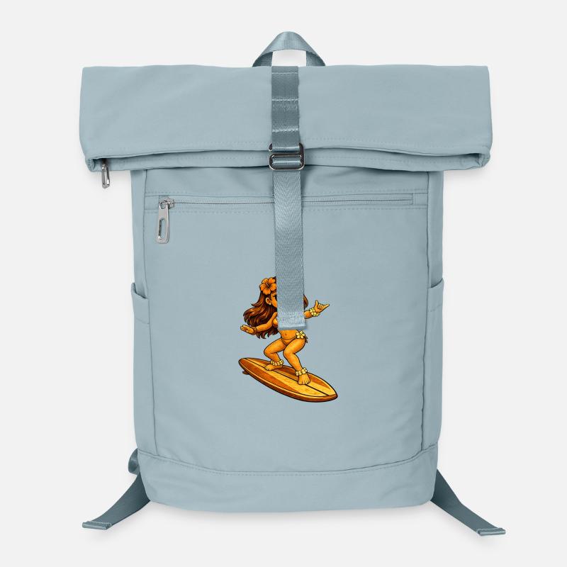 Surferin Hawaii-Stil Laptop-Rucksack 