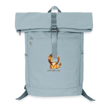Wild Cute Lion Child - Laptop Backpack - ice blue - Front