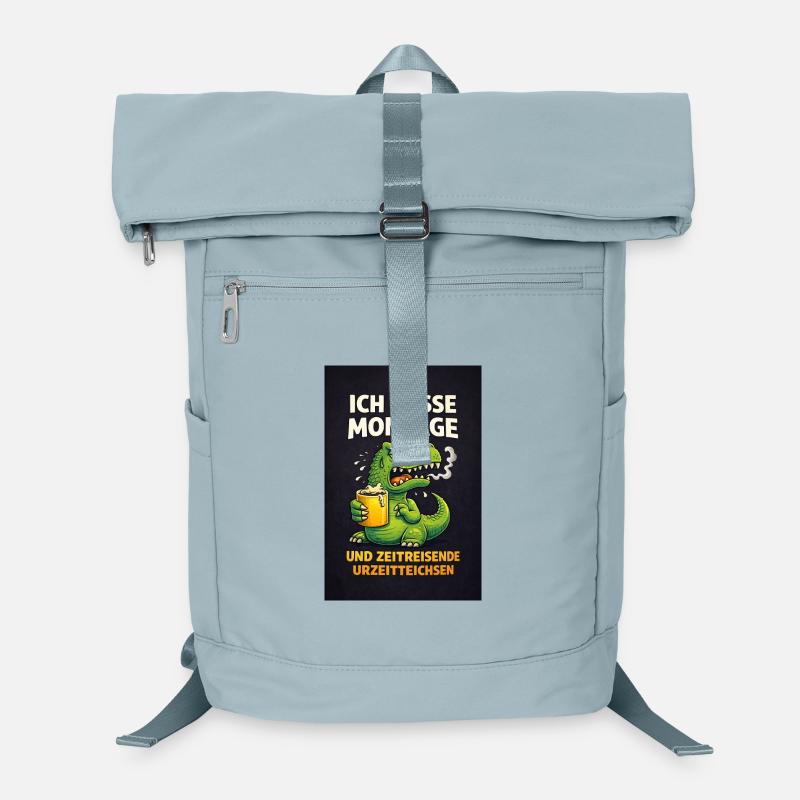 Ich hasse Montage – Zeitreisende Urzeiteichen Laptop-Rucksack 