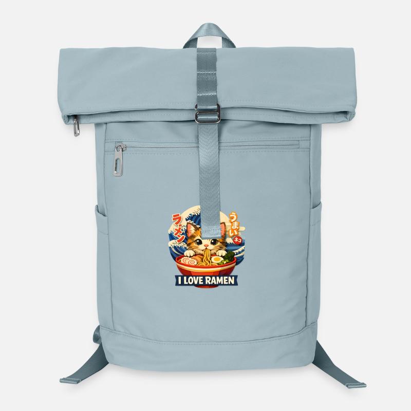 Ramen Katze Laptop-Rucksack 