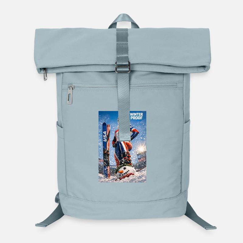 Winter-Sport-Ski-us Laptop-Rucksack 