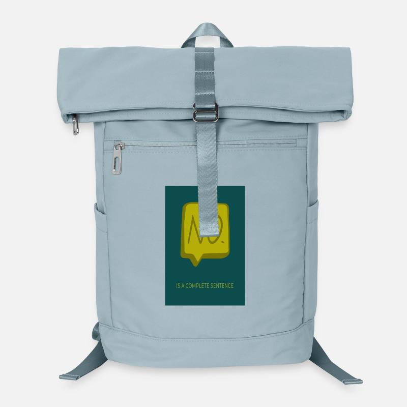 No is a complete sentence Laptop Backpack