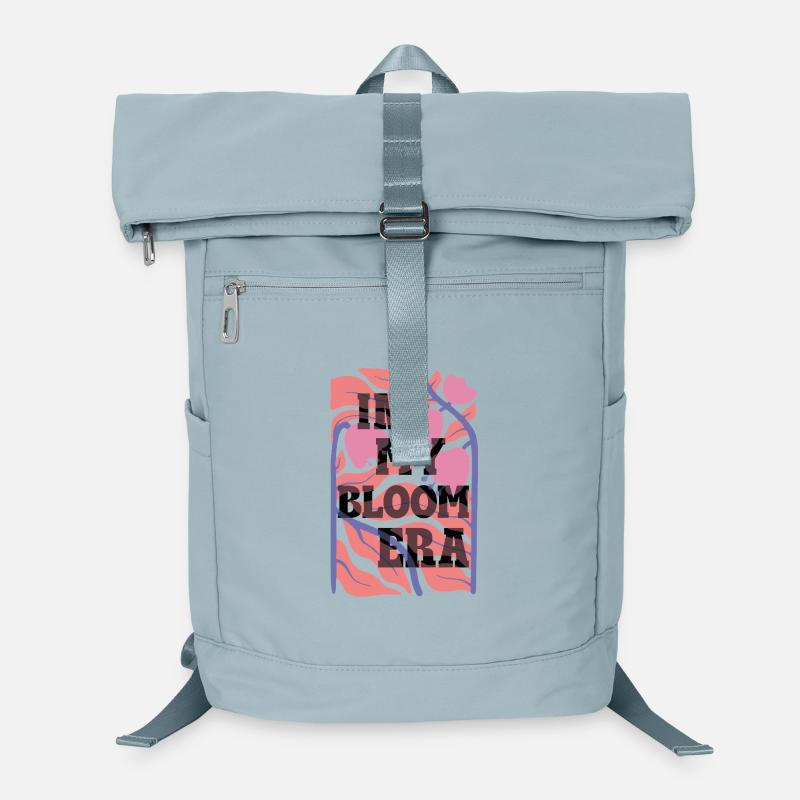 Art textuel floral de la nébuleuse Bloom Sac à dos ordinateur