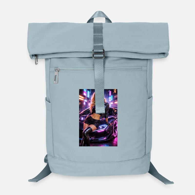 Neon Glam Auto Couture Laptop-Rucksack 