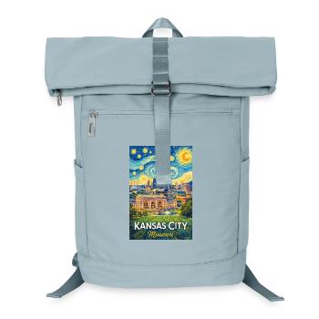 Kansas City Missouri - Laptop-Rucksack  - Eisblau - Vorne