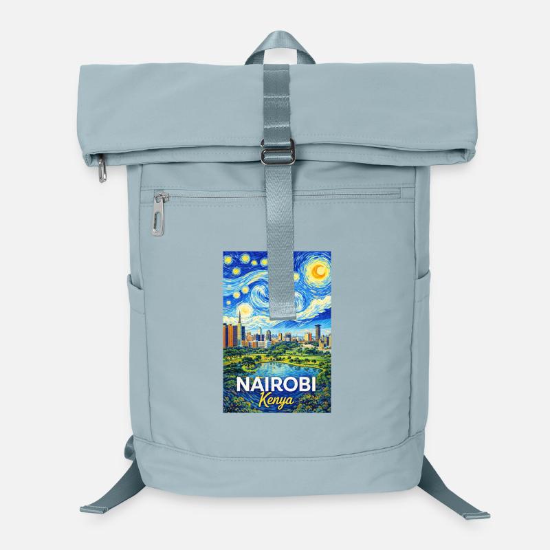 Nairobi Kenya Starry Night Laptop-Rucksack 