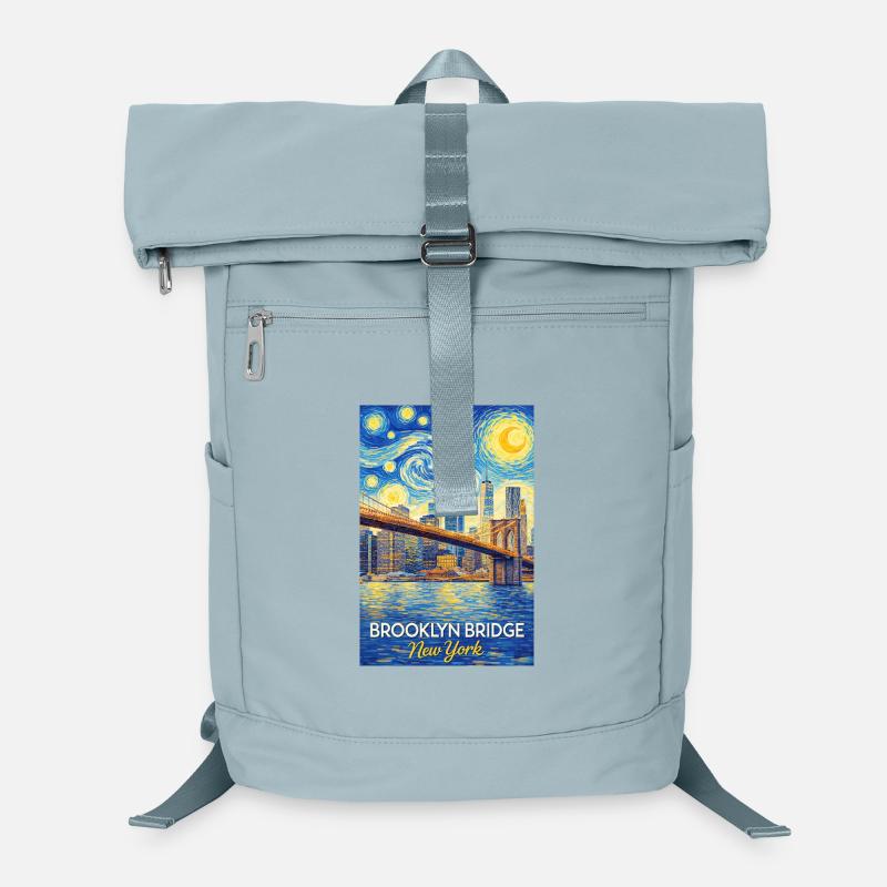 Brooklyn Bridge NY Style Star Sac à dos ordinateur