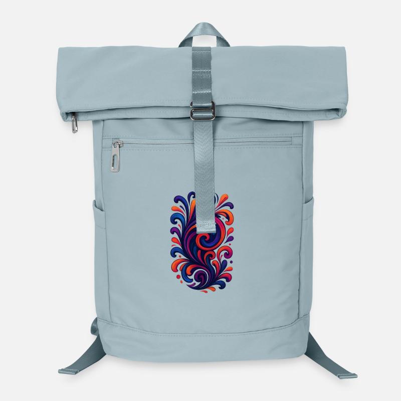 Tourbillon coloré Sac à dos ordinateur