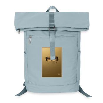 Mona Lisa Golden Ticket - Laptop Backpack - ice blue - Front