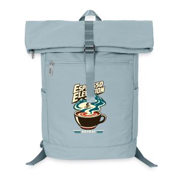 Road Cycling Espresso Elevation Mountain Climb Hum - Laptop-Rucksack  - Eisblau - Vorne