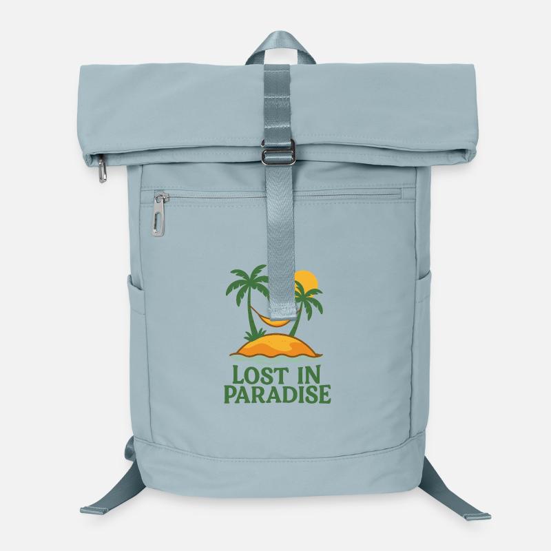 Lost in Paradise – Tropics & Beach Laptop Backpack