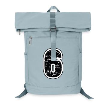 6 - Laptop-Rucksack  - Eisblau - Vorne