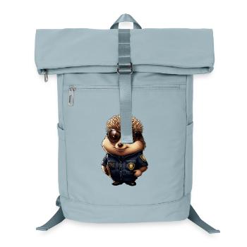 Police des hérissons - Sac à dos ordinateur - bleu glacier - Devant