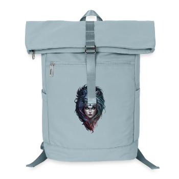 Lionheart and feminine strength - Laptop Backpack - ice blue - Front
