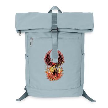 Fiery Eagle Guitare Rock Design - Sac à dos ordinateur - bleu glacier - Devant
