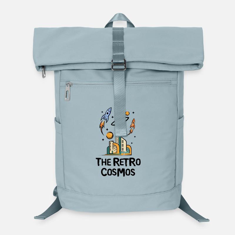 Future City with missiles Laptop Backpack