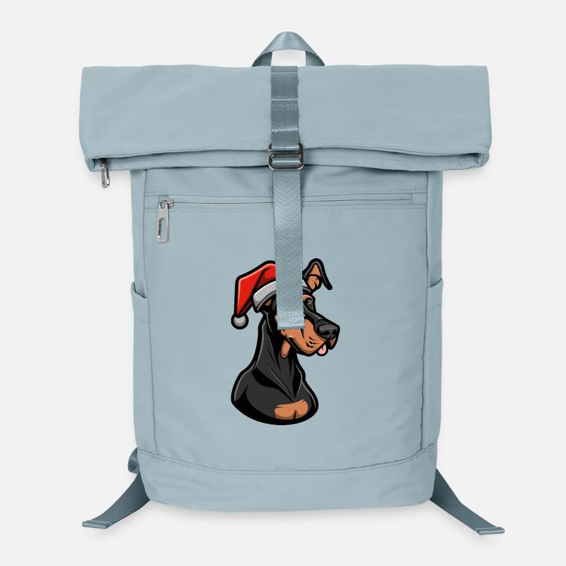 Doberman Chien Noël Sac à dos ordinateur