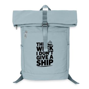 Cette semaine, je m’en fiche complètement - Sac à dos ordinateur - bleu glacier - Devant