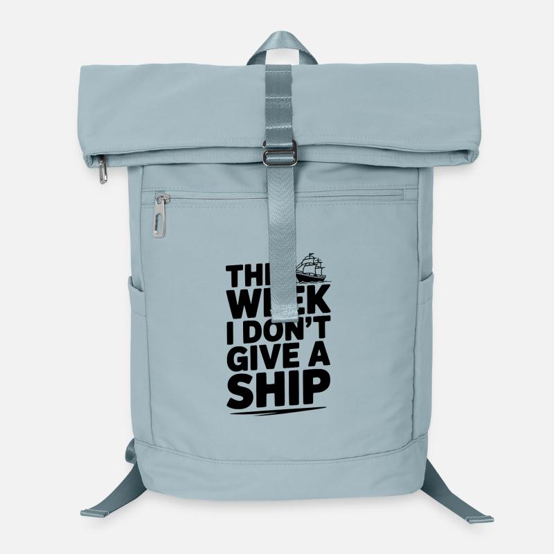 Diese Woche gebe ich kein Schiff Laptop-Rucksack 