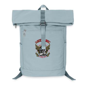 Mechanic Motor Shop - Laptop Backpack - ice blue - Front