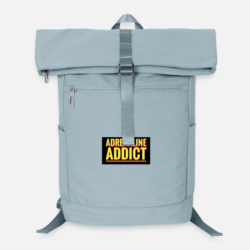 Adrenaline Addict Announcement Laptop Backpack