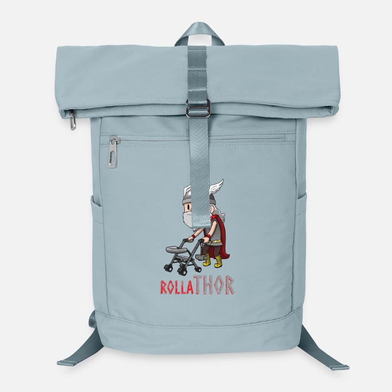 RollaTHOR - Lusiges Thor Rollator Design Laptop-Rucksack 