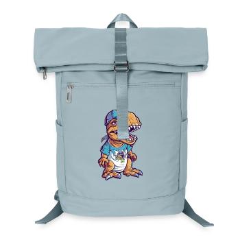 Dino sneakers Streetwear Design - Laptop Backpack - ice blue - Front