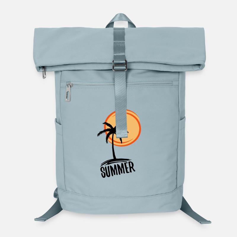 Holidays and summer in paradise (black) Laptop Backpack
