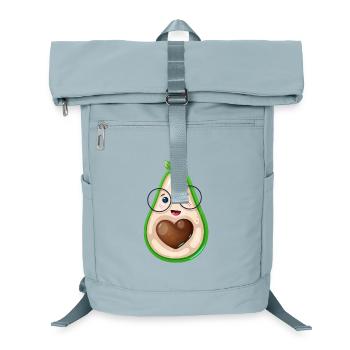 Lawyer Geek Heart Glasses - Laptop Backpack - ice blue - Front