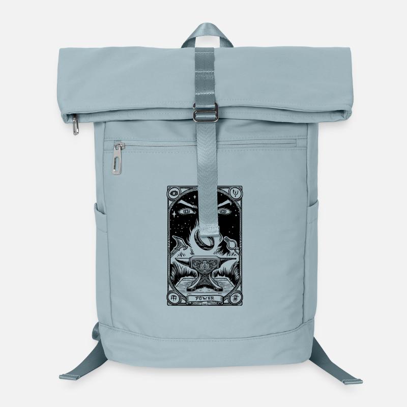 One ring tarot black Laptop Backpack