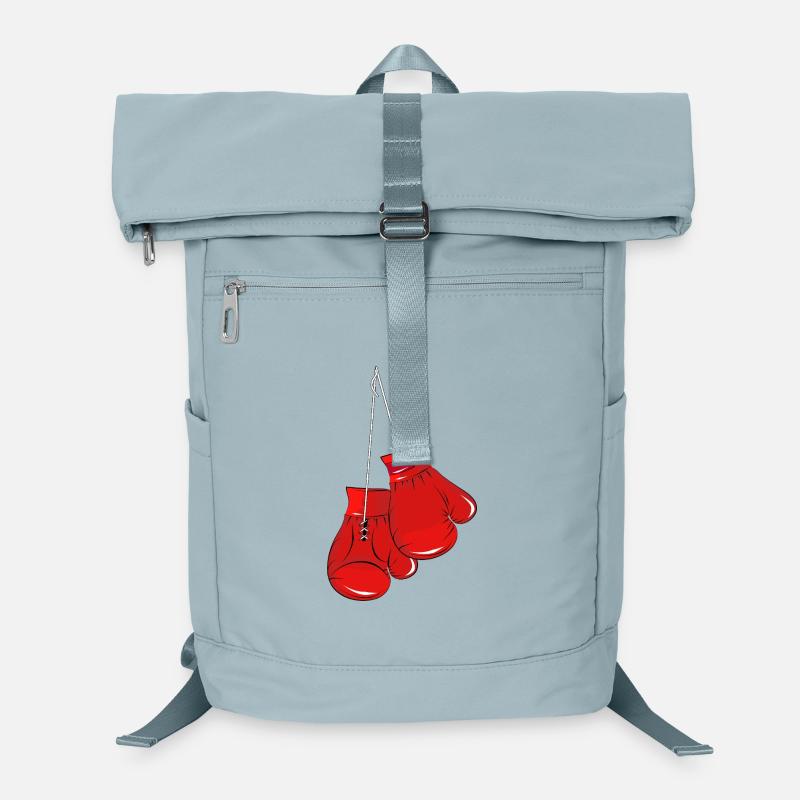 Gants de boxe rouges - symbole de force et d’ combatif Sac à dos ordinateur