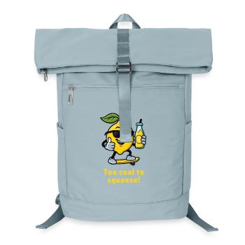 Citron trop froid pour presser la caricature - Sac à dos ordinateur - bleu glacier - Devant