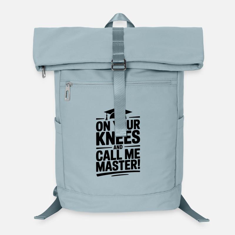 Master-Abschluss Universität lustiger Spruch Laptop-Rucksack 