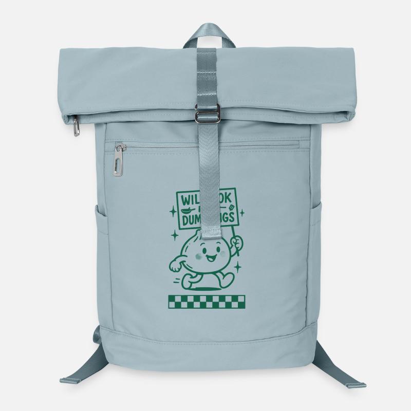 Wok for Dumplings | Dumplings Humor Laptop Backpack