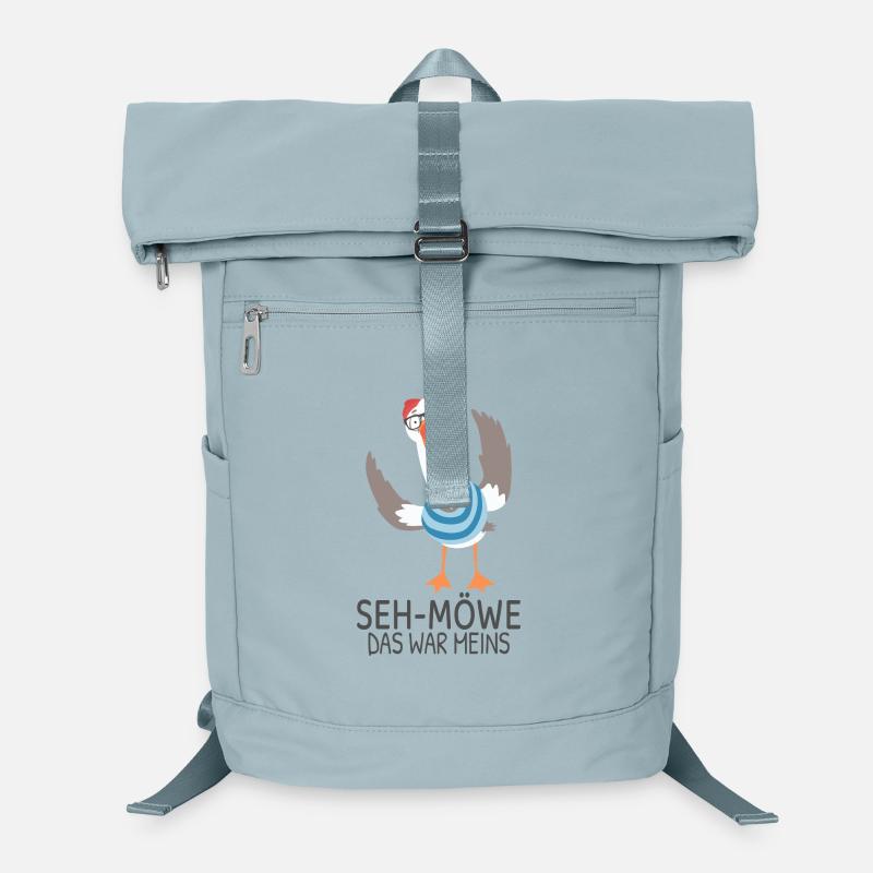 SEH-MÖWE C’était à moi – Dessin animé drôle de mouette Sac à dos ordinateur