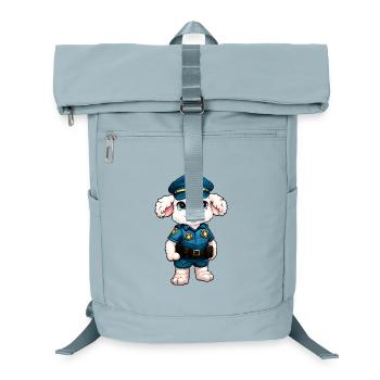 Police des moutons - Sac à dos ordinateur - bleu glacier - Devant