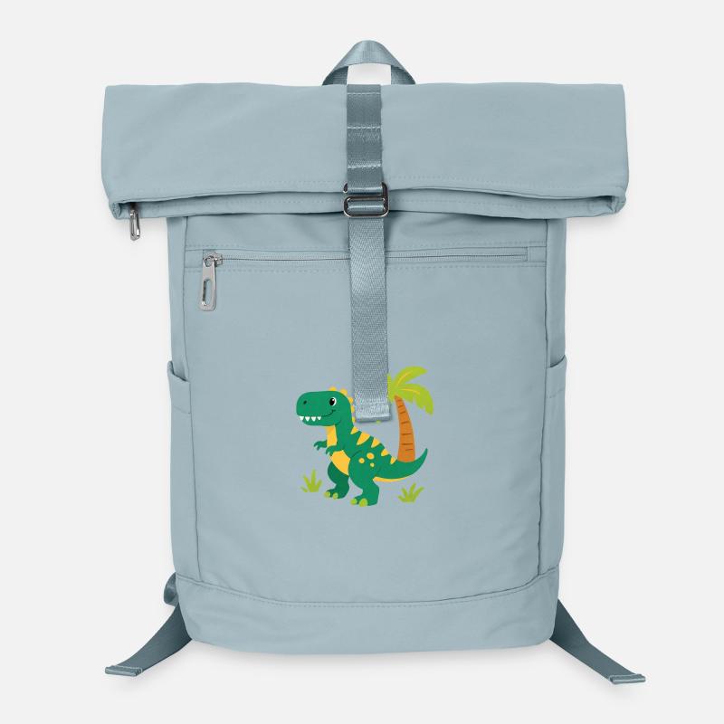 Aventure de Dino Palm Tree Sac à dos ordinateur