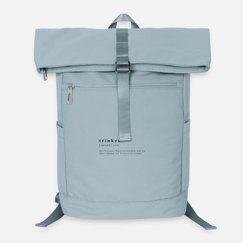 Drinking - Thirst and Dilemma / Source of Life Laptop Backpack
