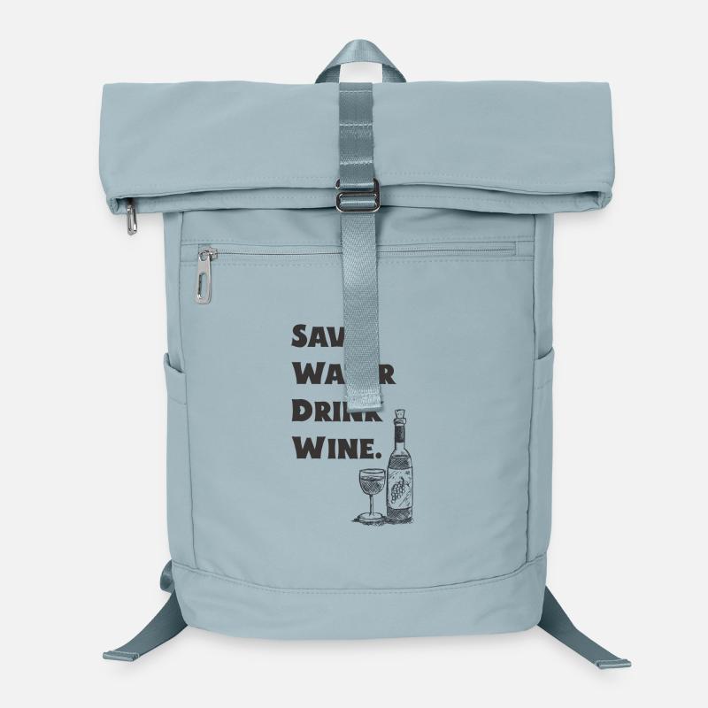 Save Water Drink Wine - Wein - Geschenk Laptop-Rucksack 