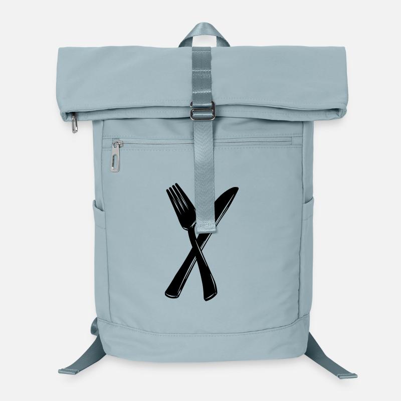 Couteau et fourchette Sac à dos ordinateur