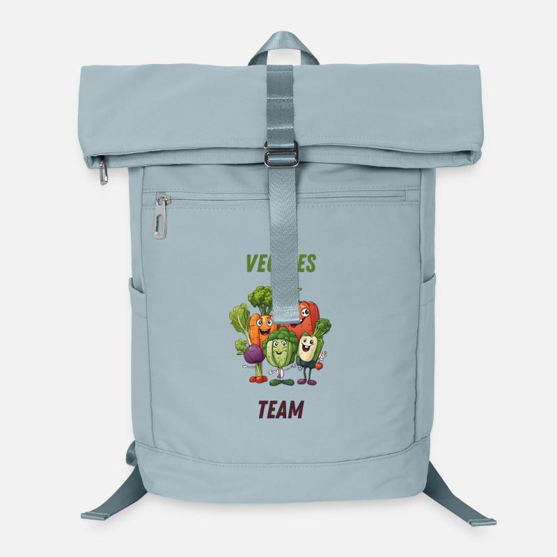 Veggies Team: Buntes Gemüse Laptop-Rucksack 