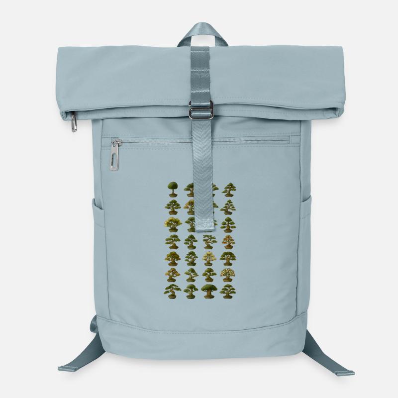 Various bonsai trees collection Laptop Backpack
